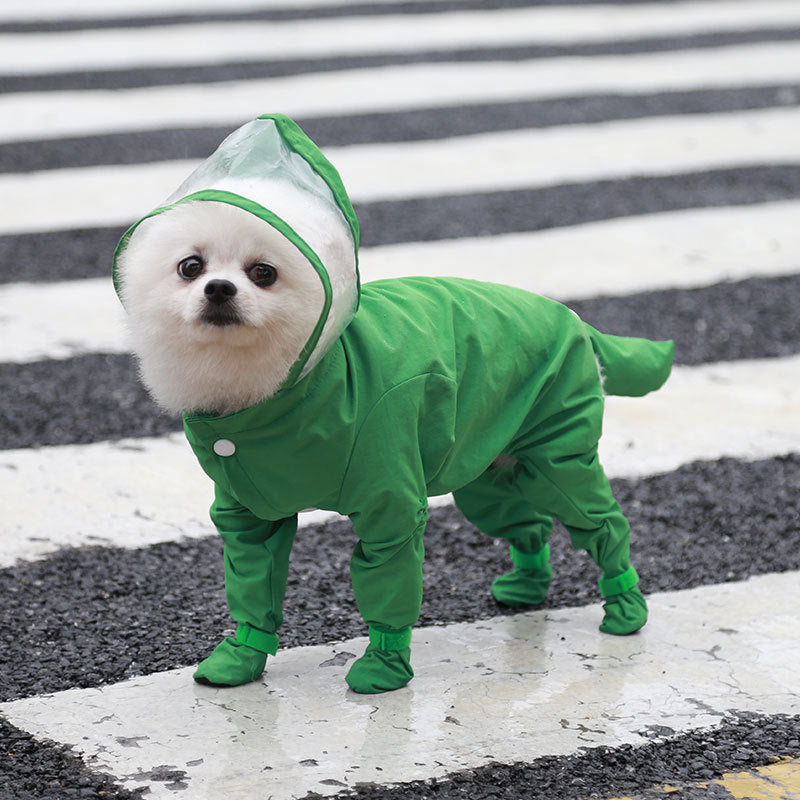 Full-Cover Dog Raincoat