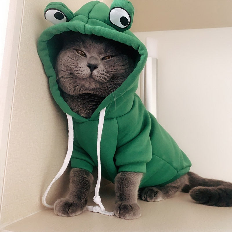 Cosplay Winter Warm Hoodies For Cats