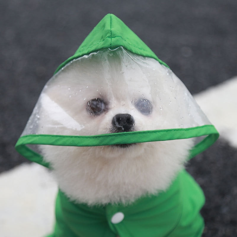 Full-Cover Dog Raincoat