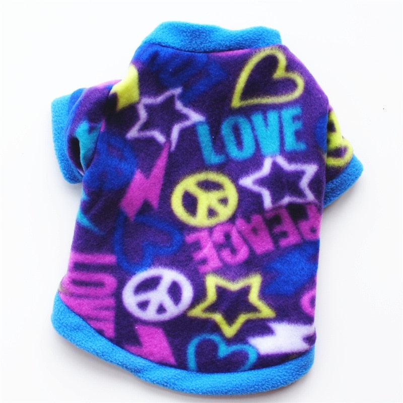 Warm Fleece Pet Dog Clothes