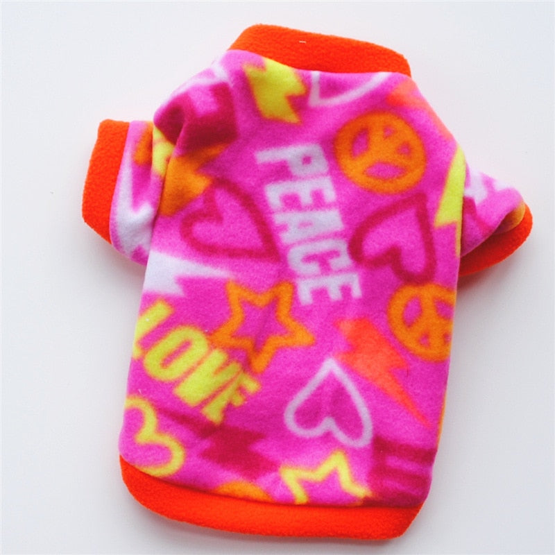 Warm Fleece Pet Dog Clothes