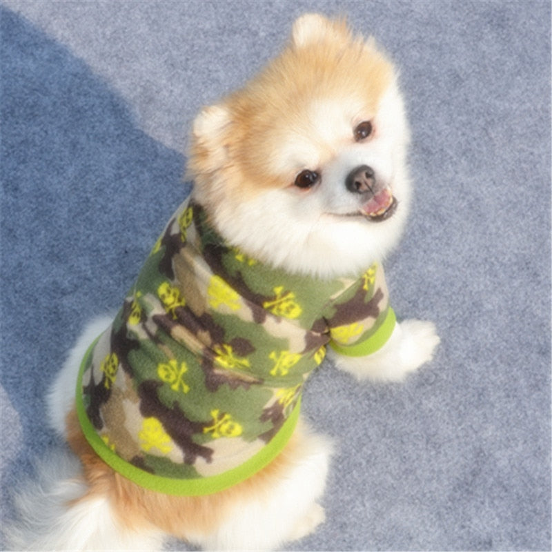 Warm Fleece Pet Dog Clothes