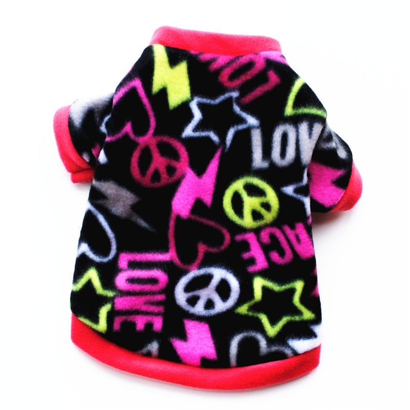 Warm Fleece Pet Dog Clothes