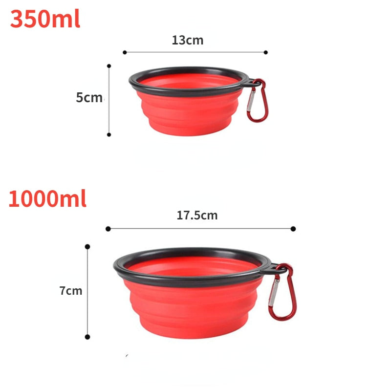 Foldable Silicone Pet Bowl