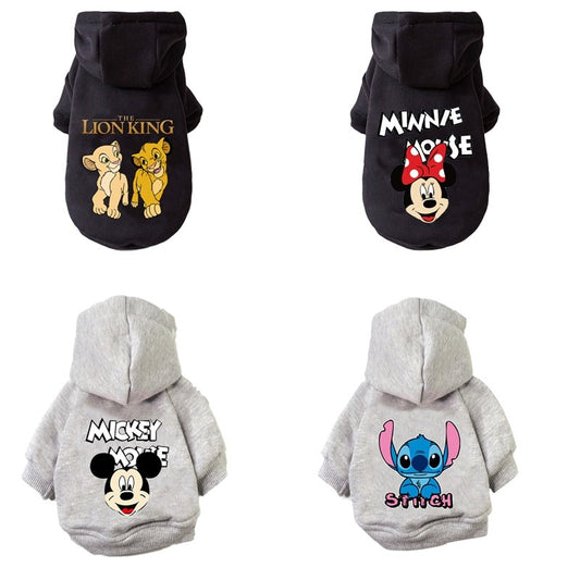 Disney Anime Pattern Dog Clothes