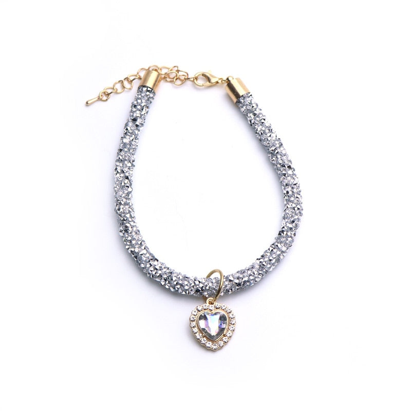 Luxury Crystal Cat Collar