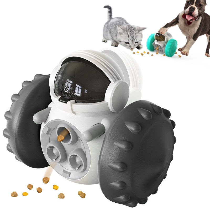 Interactive Dog Cat Food Dispenser