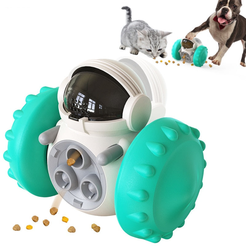 Interactive Dog Cat Food Dispenser