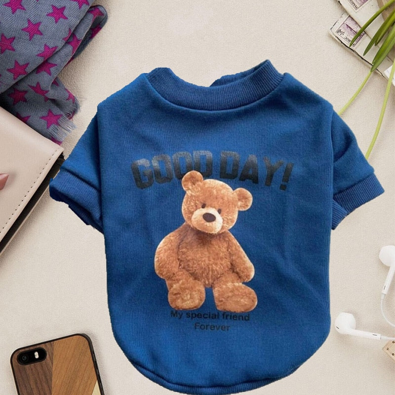 Cartoon Bear Pet Dog Sweatshirt