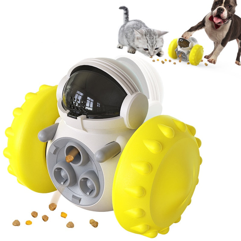 Interactive Dog Cat Food Dispenser