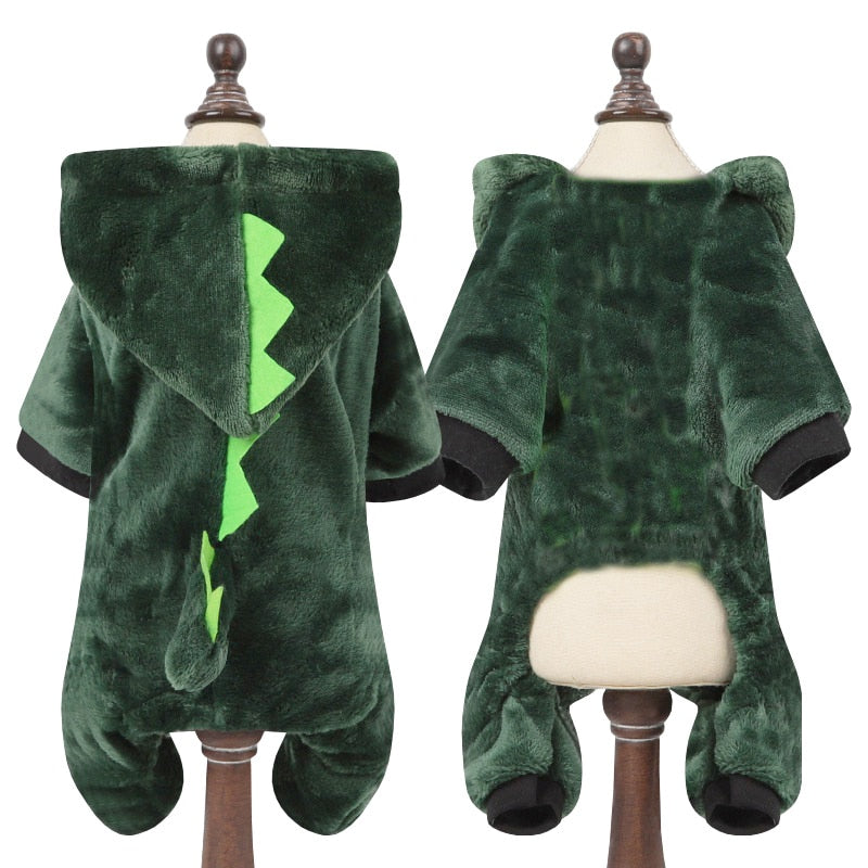 Dog Soft Warm Fleece Jumpsuit