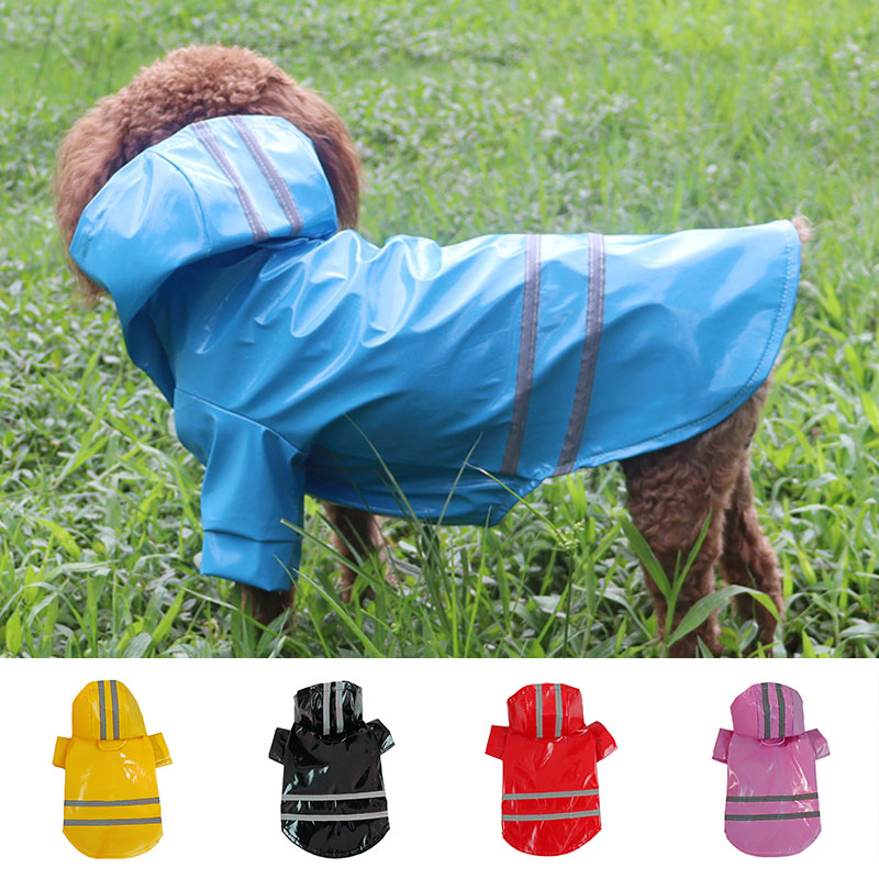 Dog Waterproof Raincoat Jumpsuit